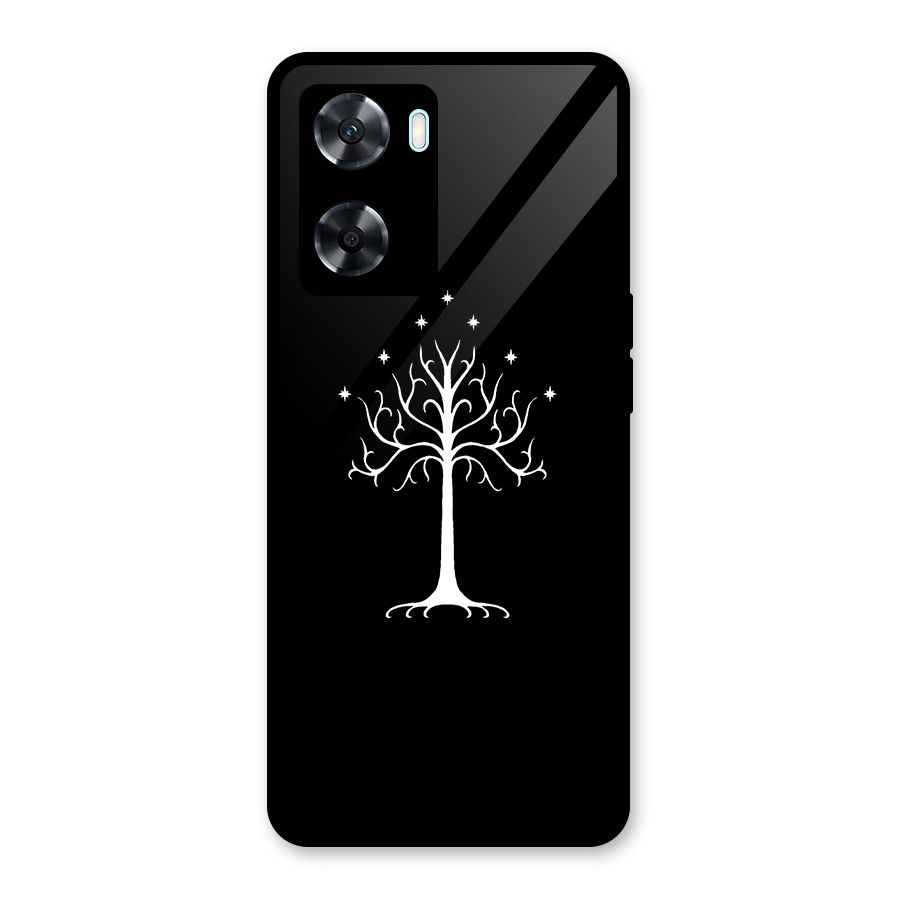Magic Tree Glass Back Case for Oppo A77