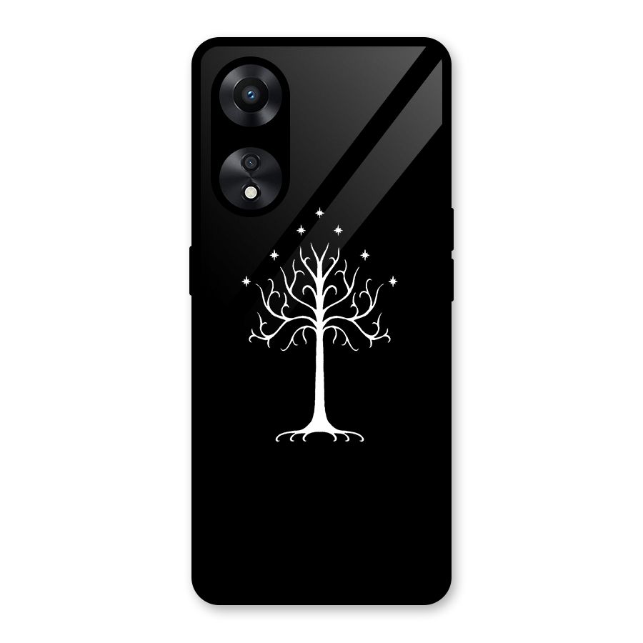 Magic Tree Glass Back Case for Oppo A78