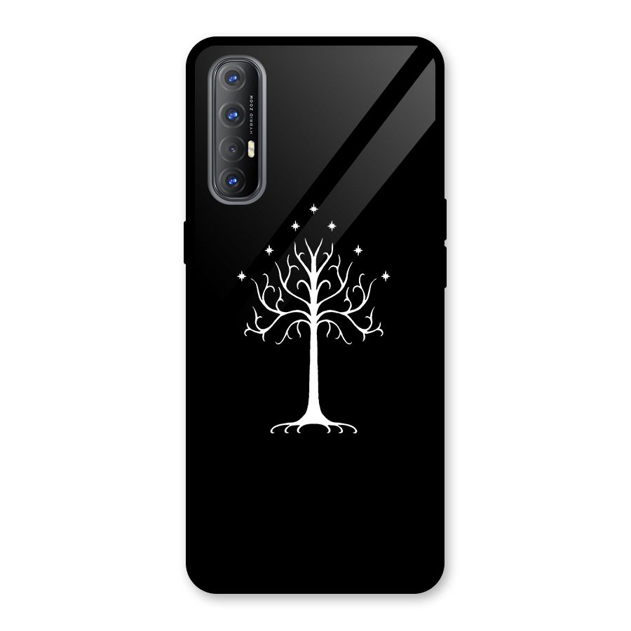 Magic Tree Glass Back Case for Oppo Reno3 Pro