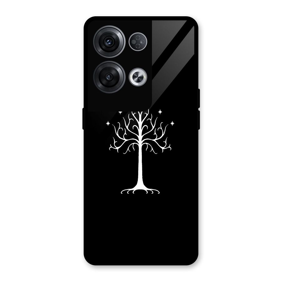 Magic Tree Glass Back Case for Oppo Reno8 Pro 5G