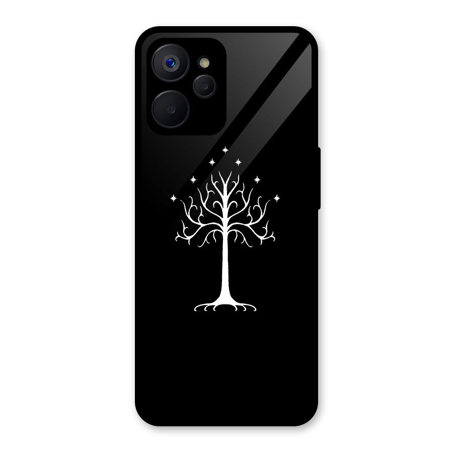 Magic Tree Glass Back Case for Realme 9i 5G