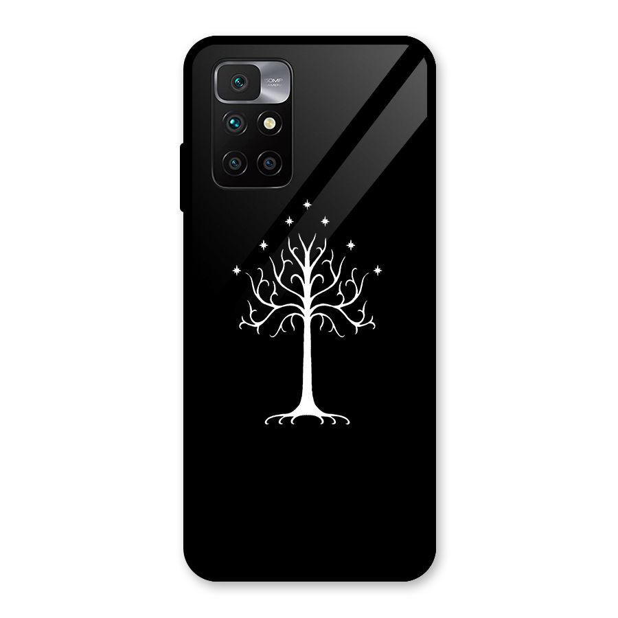 Magic Tree Glass Back Case for Redmi 10 Prime