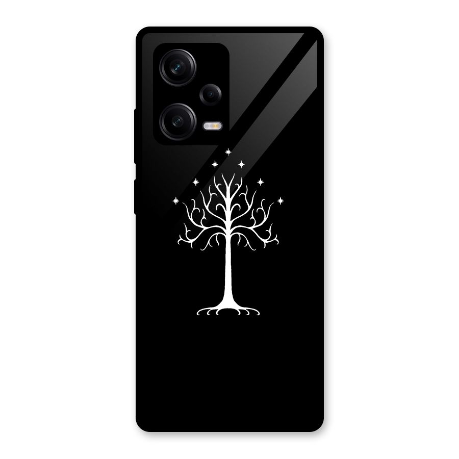 Magic Tree Glass Back Case for Redmi Note 12 Pro