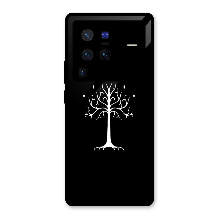 Magic Tree Glass Back Case for Vivo X80 Pro