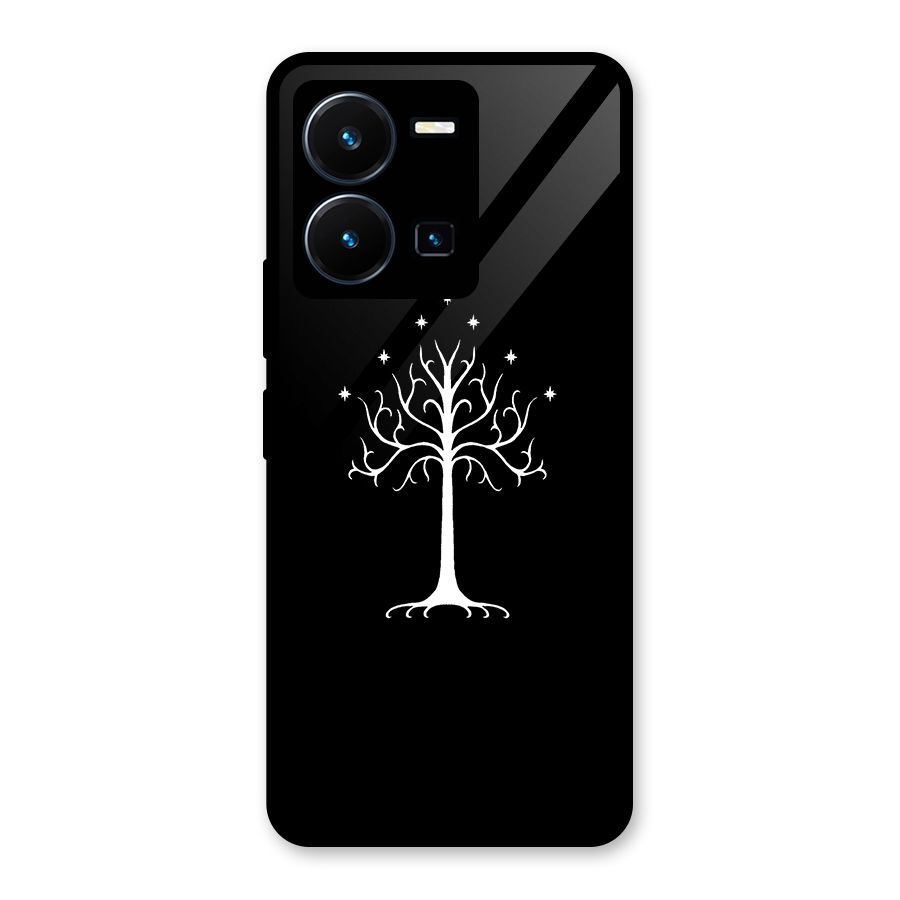 Magic Tree Glass Back Case for Vivo Y35