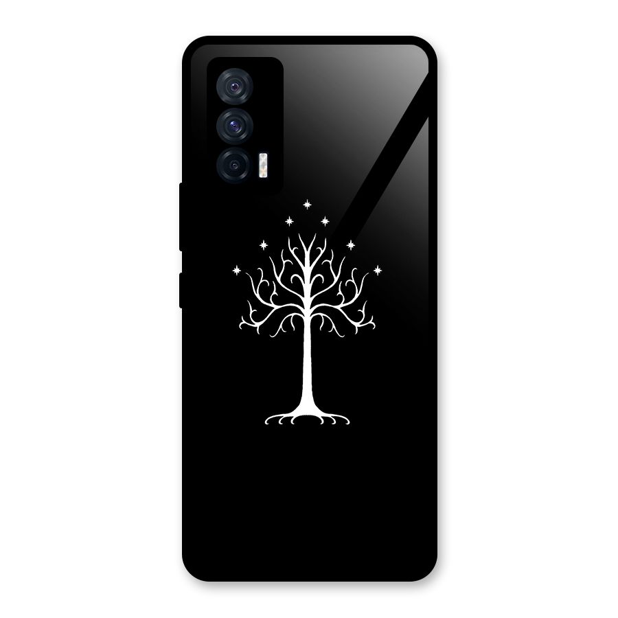 Magic Tree Glass Back Case for Vivo iQOO 7 5G