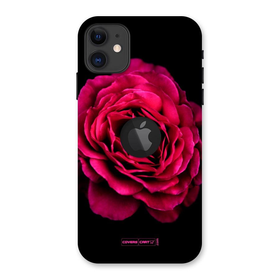 Magical Rose Back Case for iPhone 11 Logo Cut