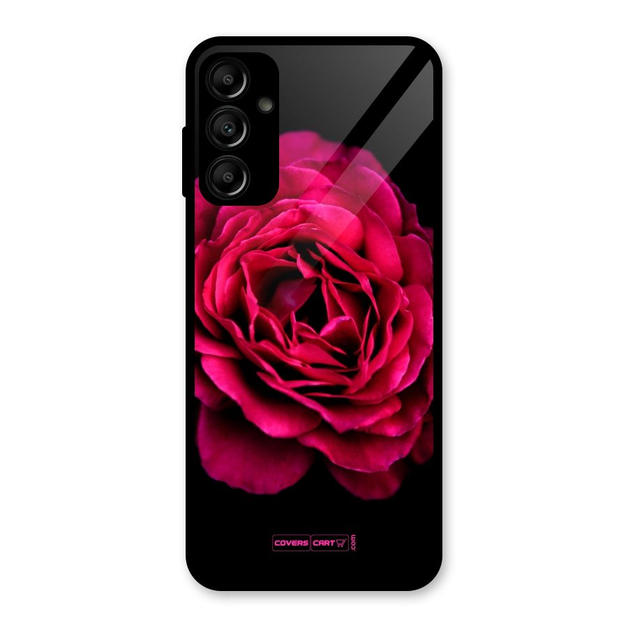 Magical Rose Glass Back Case for Galaxy A14 5G