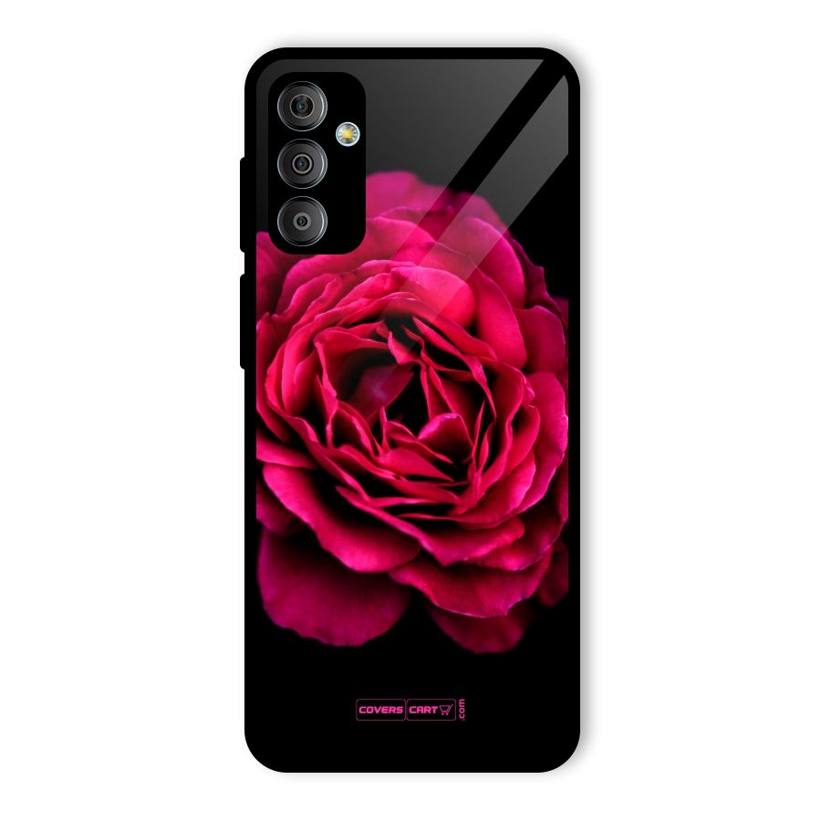 Magical Rose Glass Back Case for Galaxy F23
