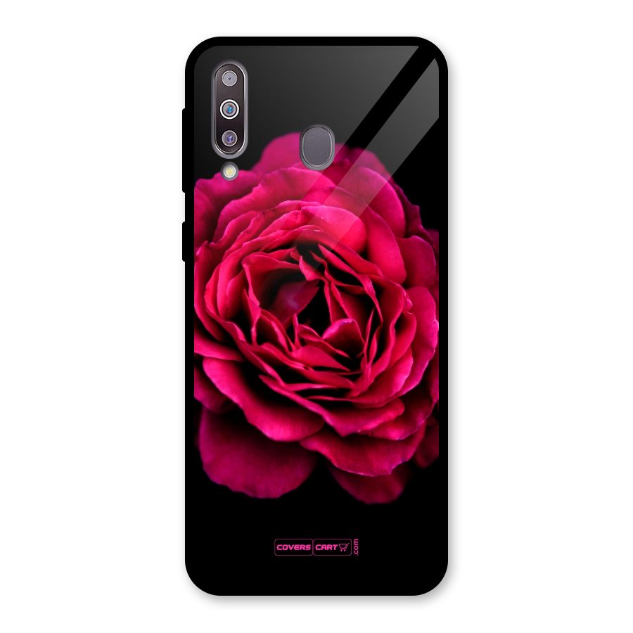 Magical Rose Glass Back Case for Galaxy M30