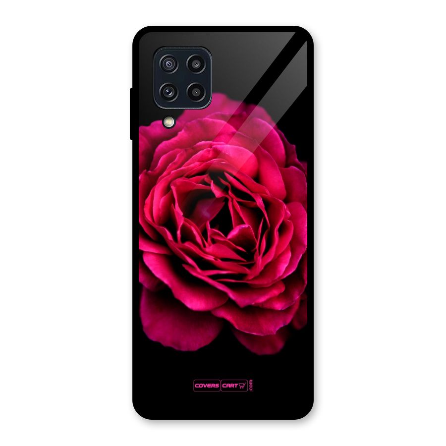 Magical Rose Glass Back Case for Galaxy M32