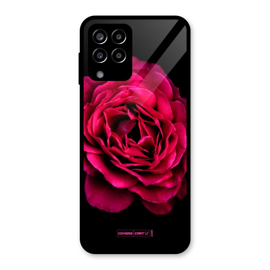 Magical Rose Glass Back Case for Galaxy M33