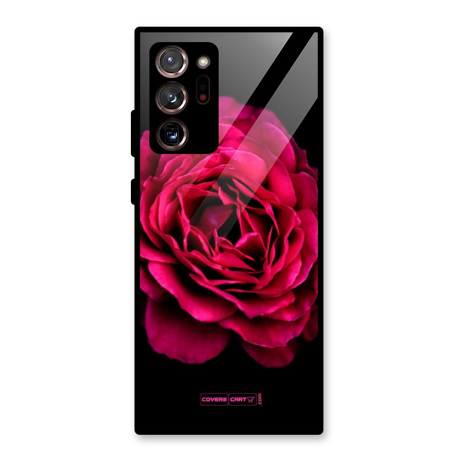 Magical Rose Glass Back Case for Galaxy Note 20 Ultra 5G