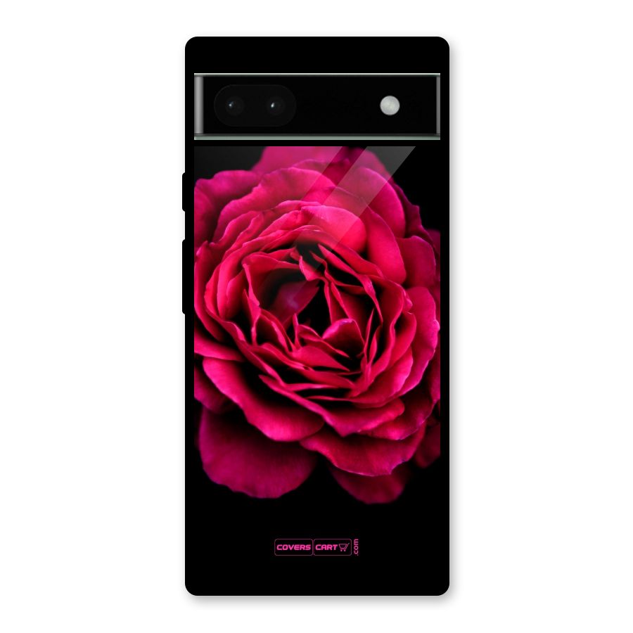 Magical Rose Glass Back Case for Google Pixel 6a