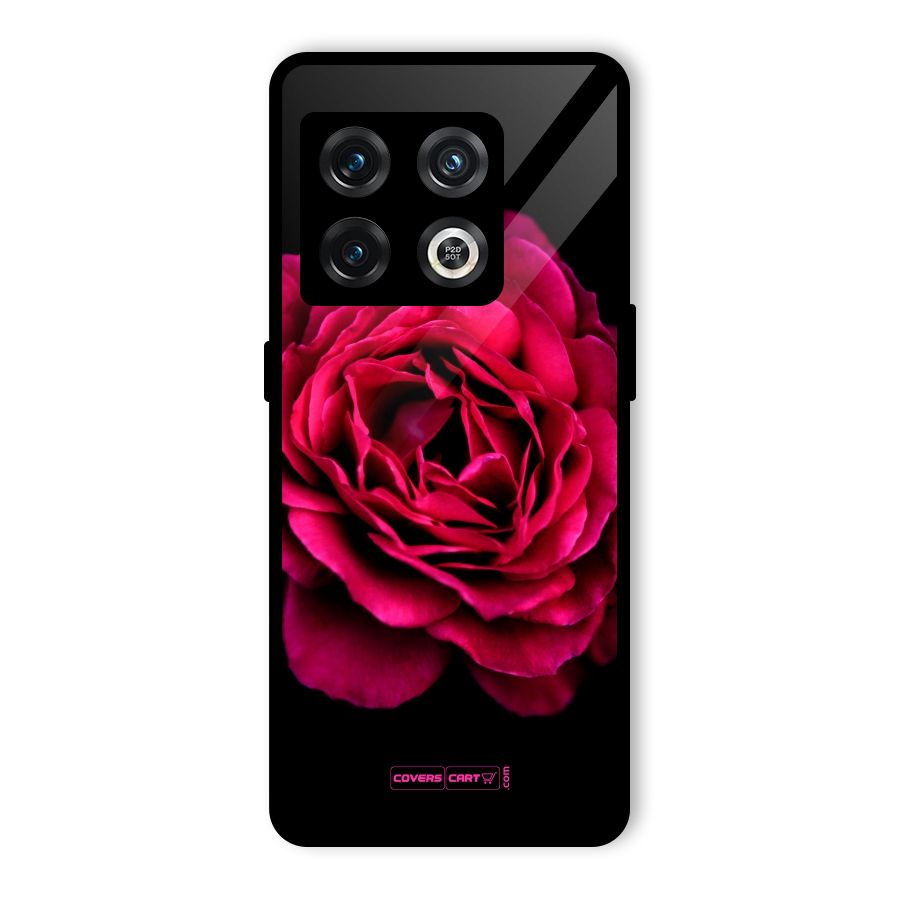 Magical Rose Glass Back Case for OnePlus 10 Pro 5G