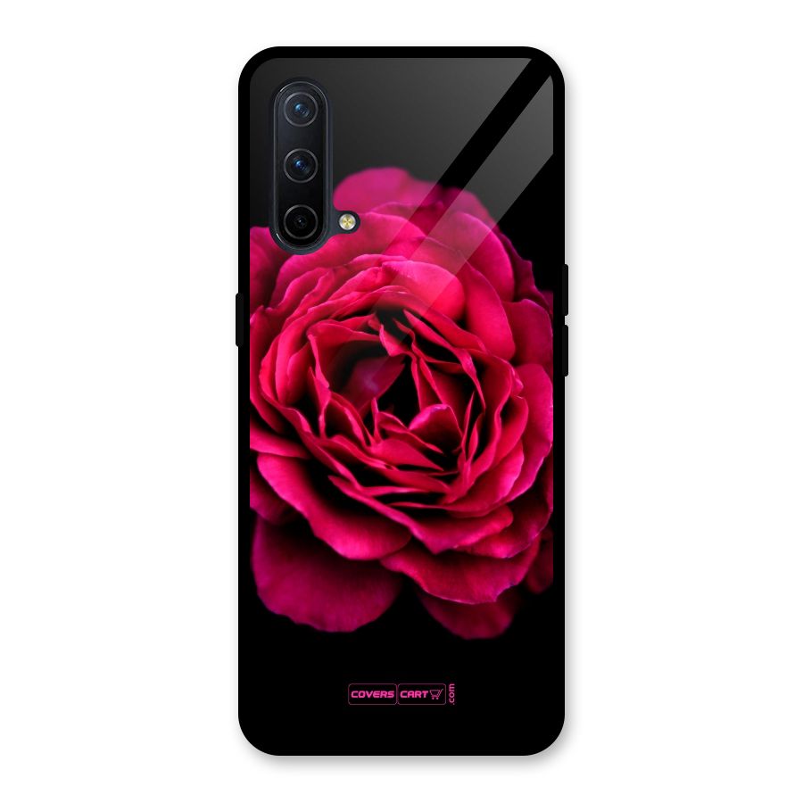 Magical Rose Glass Back Case for OnePlus Nord CE 5G