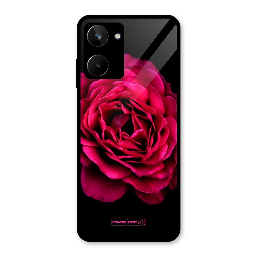 Magical Rose Glass Back Case for Realme 10
