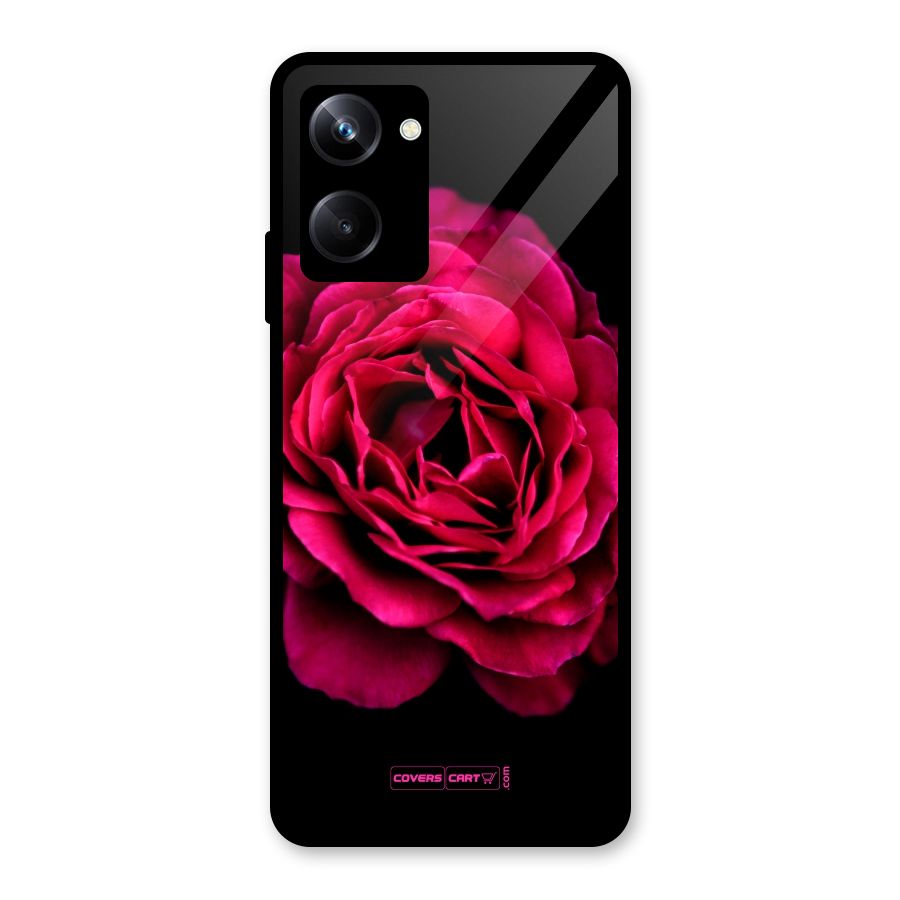 Magical Rose Glass Back Case for Realme 10 Pro
