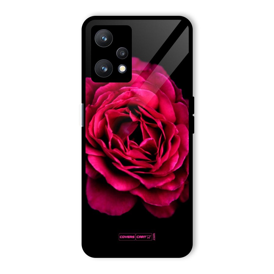 Magical Rose Glass Back Case for Realme 9 Pro 5G