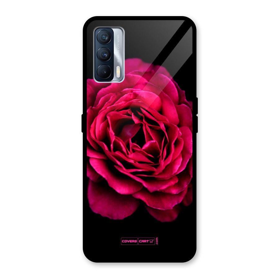 Magical Rose Glass Back Case for Realme X7