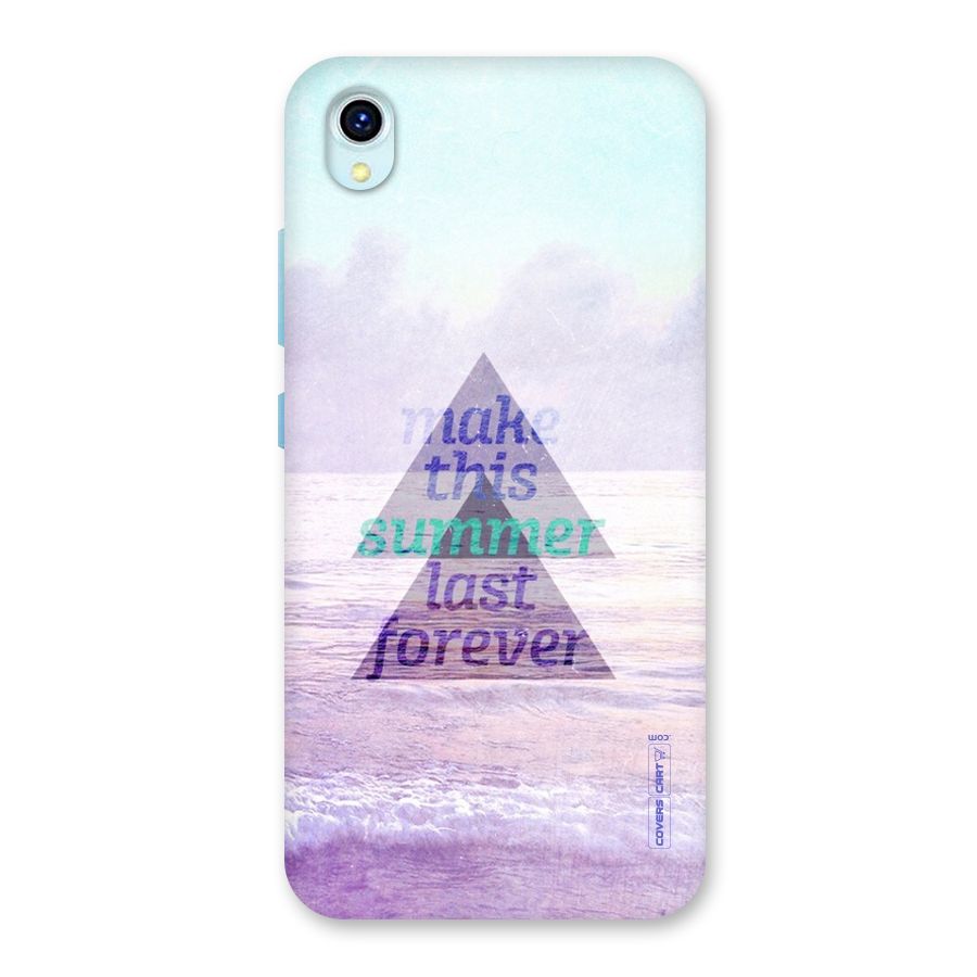 Make This Summer Last Forever Back Case for Vivo Y1s