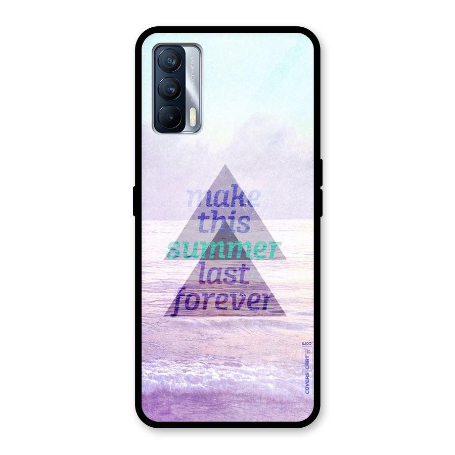 Make This Summer Last Forever Glass Back Case for Realme X7