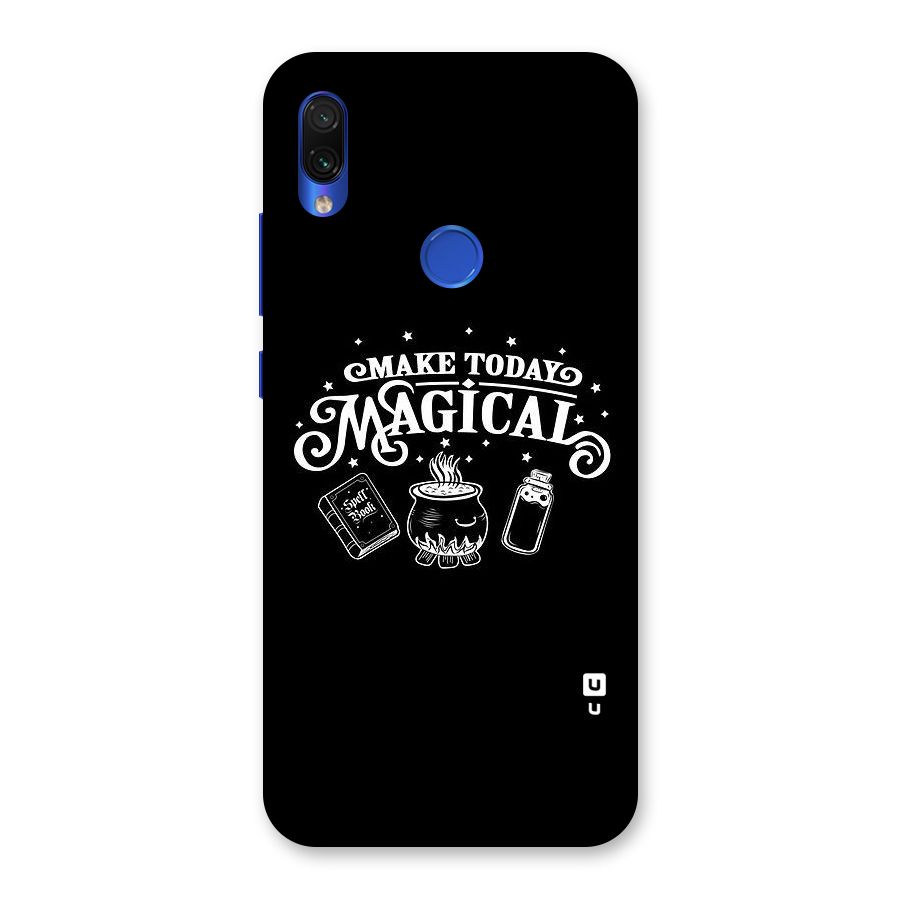 Make Today Magical Back Case for Redmi Note 7S