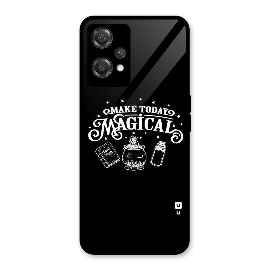 Make Today Magical Glass Back Case for OnePlus Nord CE 2 Lite 5G