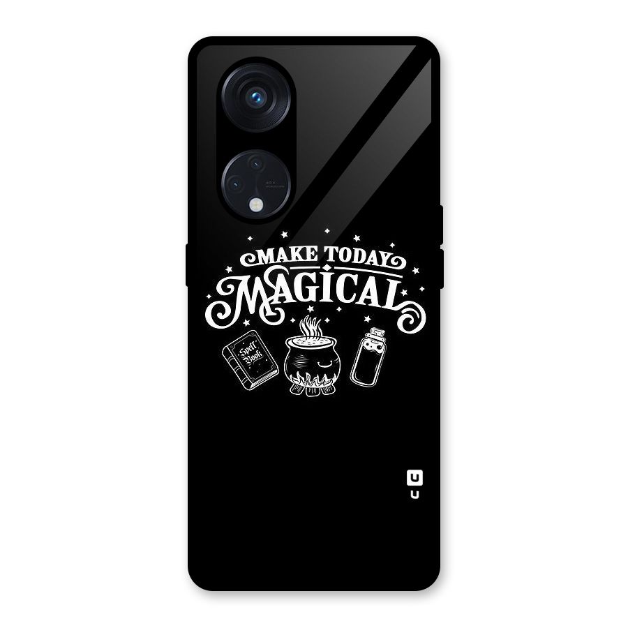 Make Today Magical Glass Back Case for Reno8 T 5G