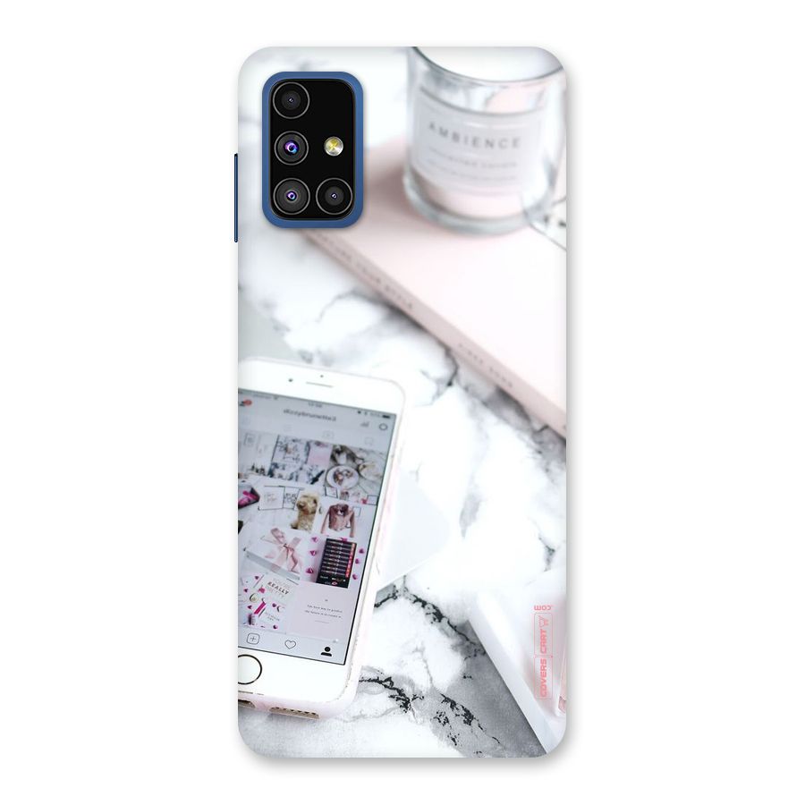Make Up And Phone Back Case for Galaxy M51