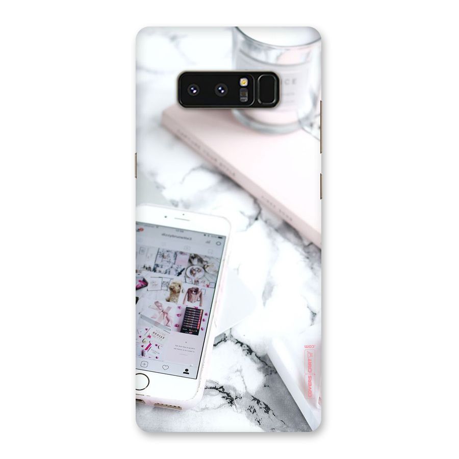 Make Up And Phone Back Case for Galaxy Note 8