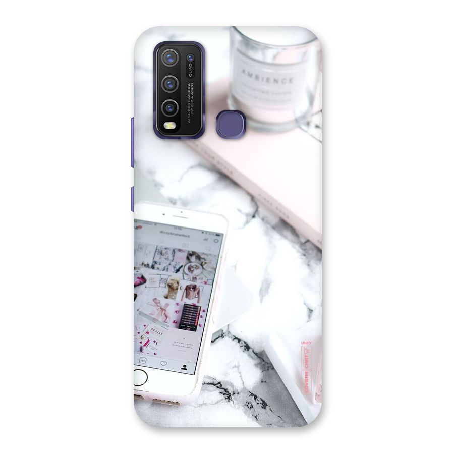 Make Up And Phone Back Case for Vivo Y30