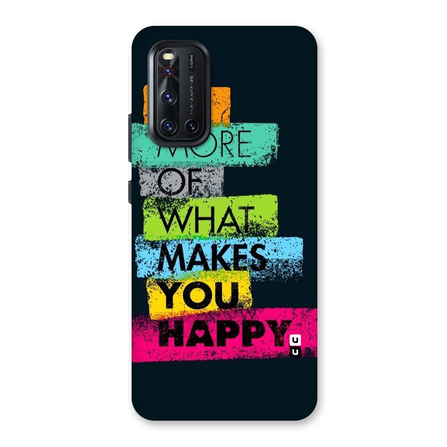 Makes You Happy Back Case for Vivo V19