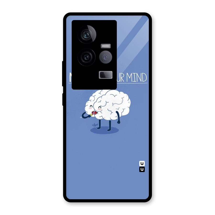 Makeup Your Mind Glass Back Case for Vivo iQOO 11 5G
