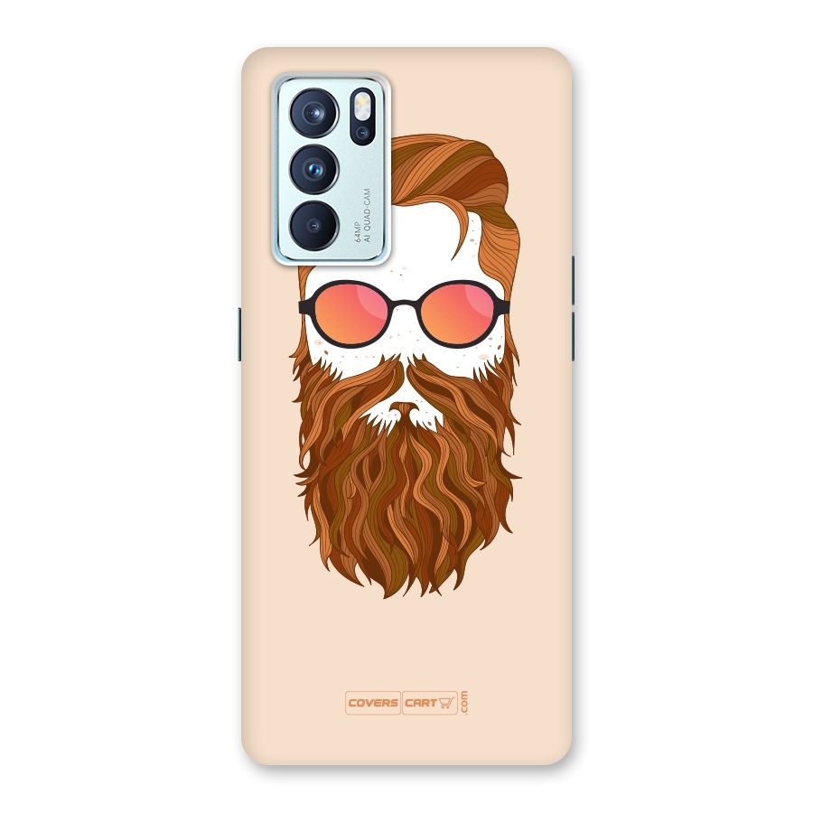 Man in Beard Back Case for Oppo Reno6 Pro 5G