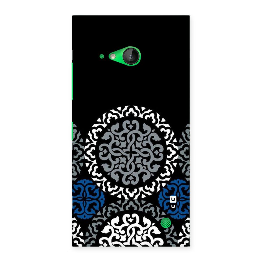Mandala Circle Pattern Back Case for Lumia 730