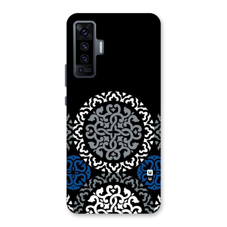 Mandala Circle Pattern Back Case for Vivo X50