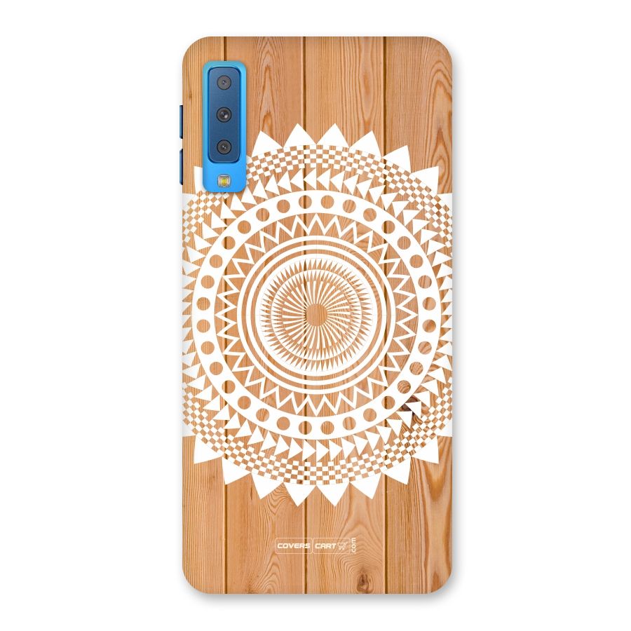 Mandala Design Back Case for Galaxy A7 (2018)