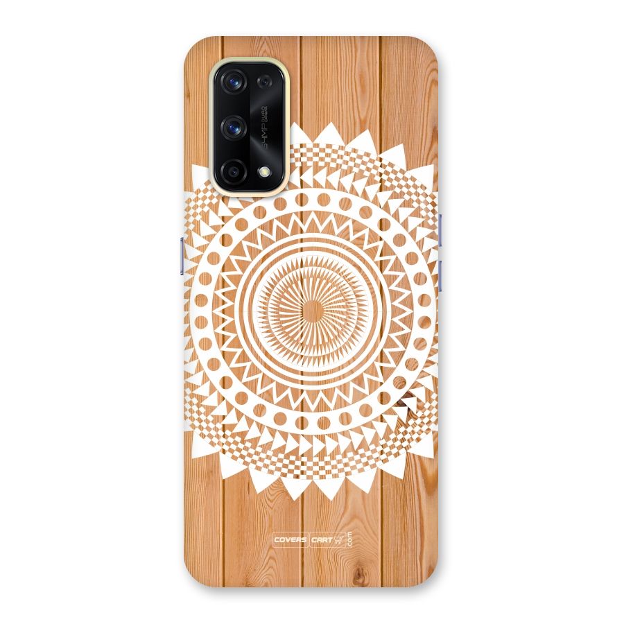 Mandala Design Glass Back Case for Realme X7 Pro