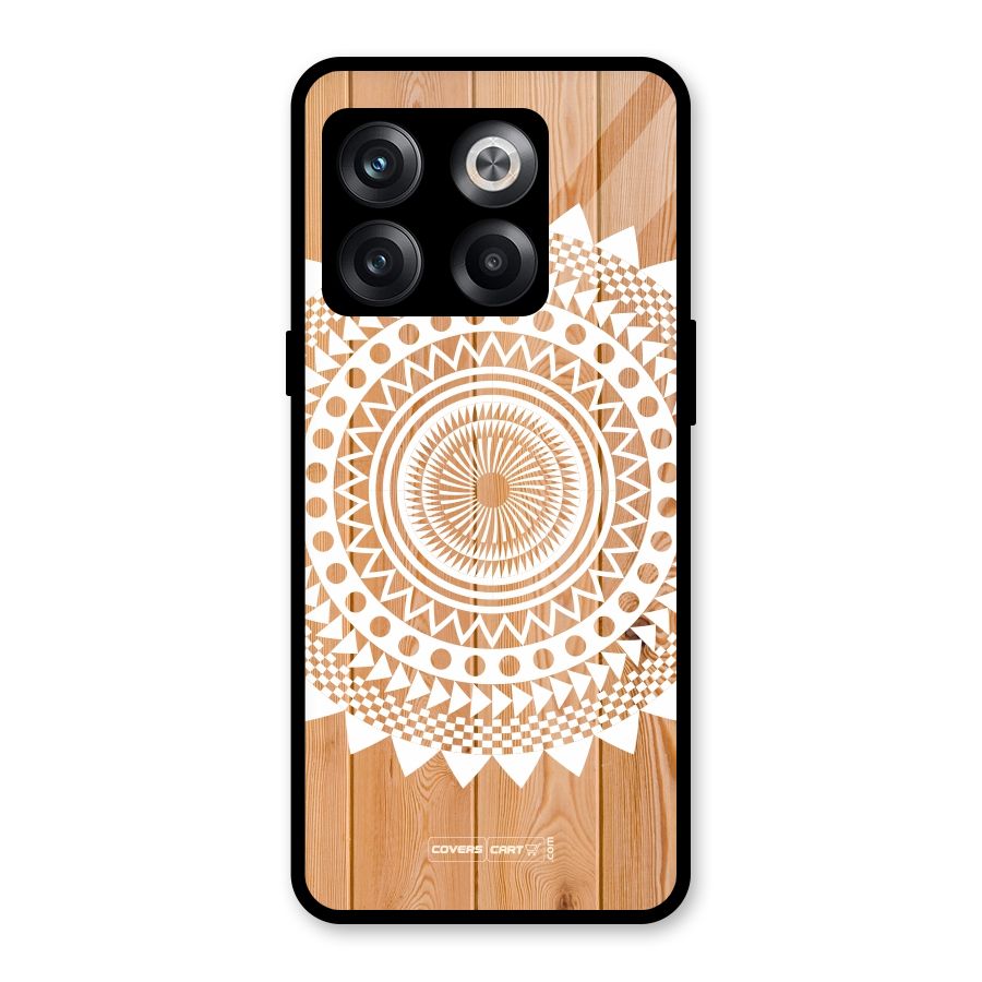 Mandala Design Glass Back Case for OnePlus 10T