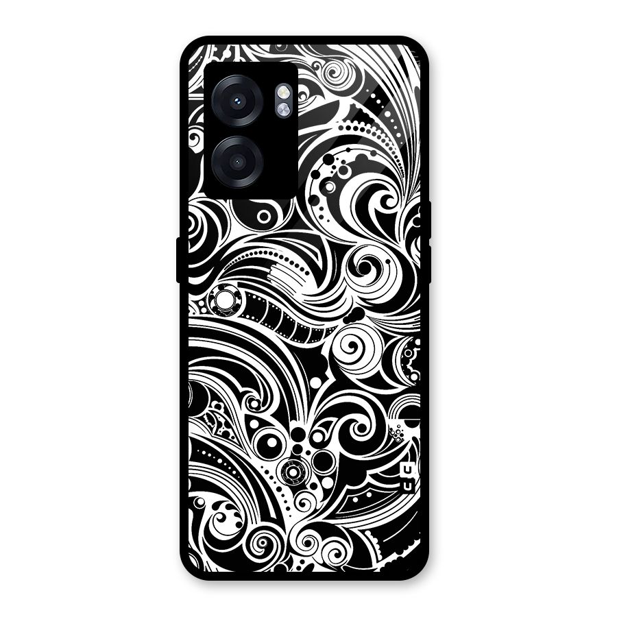Maori Art Design Abstract Glass Back Case for Realme Narzo 50 5G