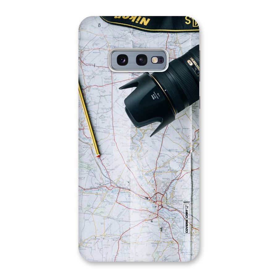 Map And Camera Back Case for Galaxy S10e