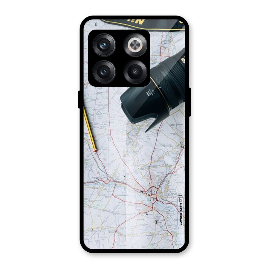 Map And Camera Glass Back Case for OnePlus 10T