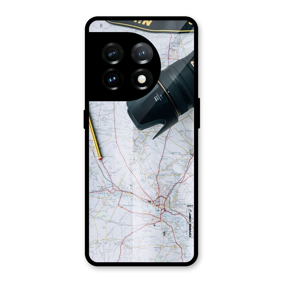 Map And Camera Glass Back Case for OnePlus 11