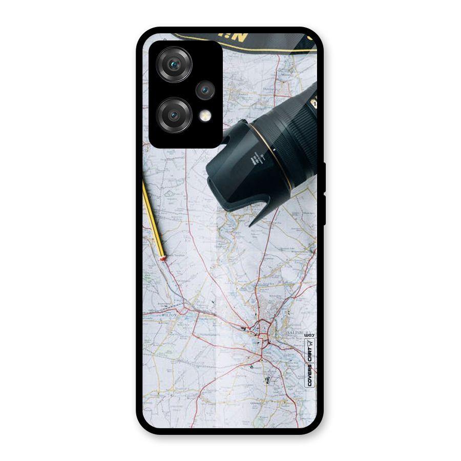Map And Camera Glass Back Case for OnePlus Nord CE 2 Lite 5G