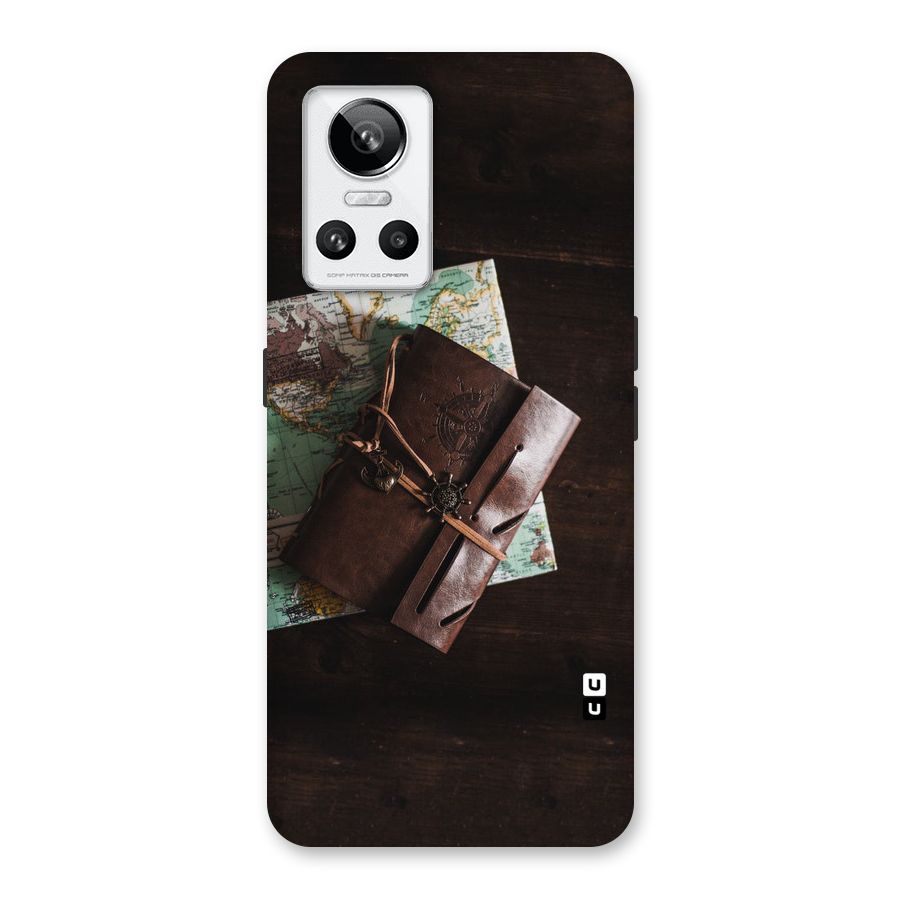 Map Journal Back Case for Realme GT Neo 3