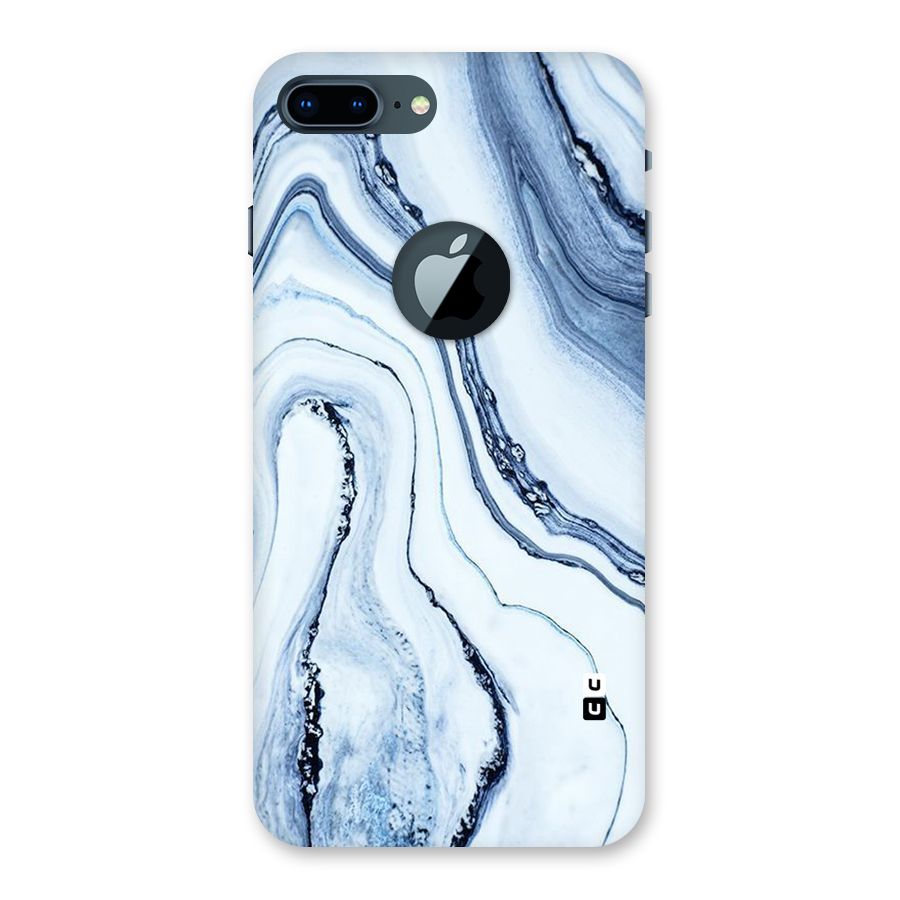 Marble Awesome Back Case for iPhone 7 Plus Logo Cut