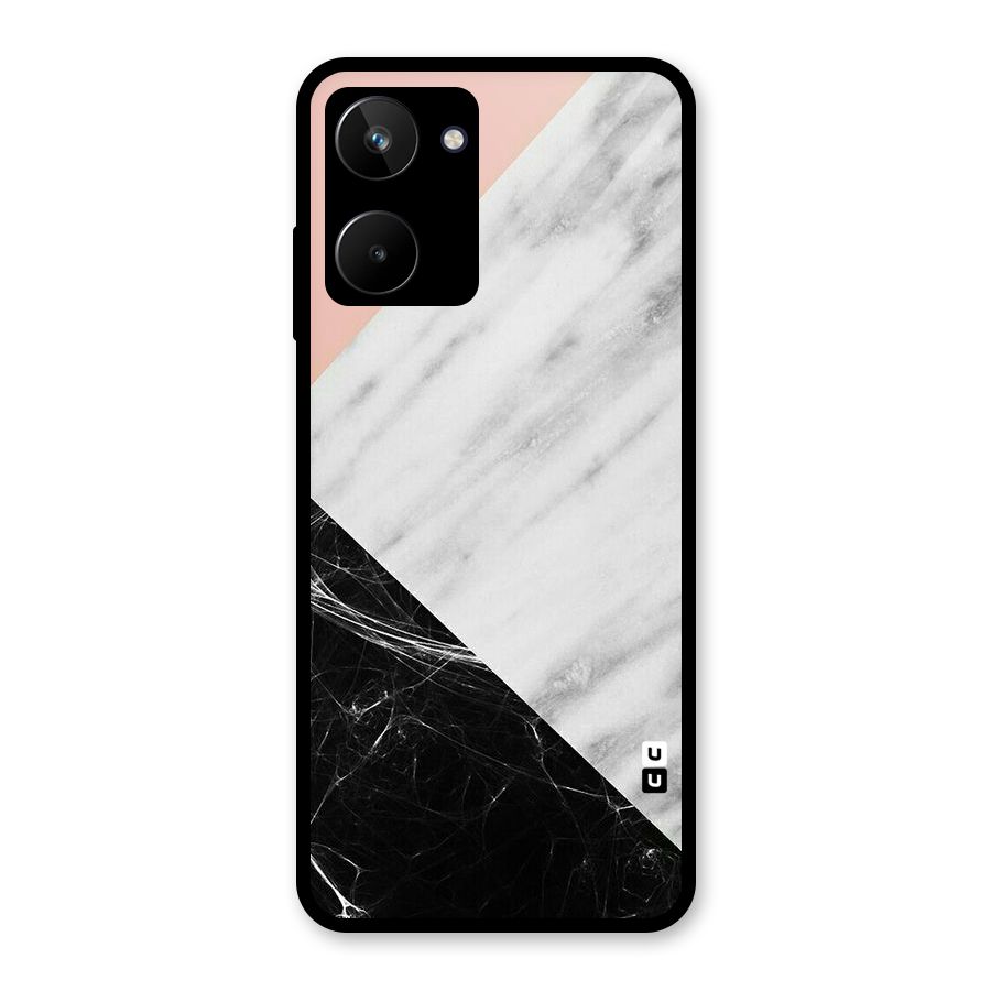 Marble Cuts Glass Back Case for Realme 10