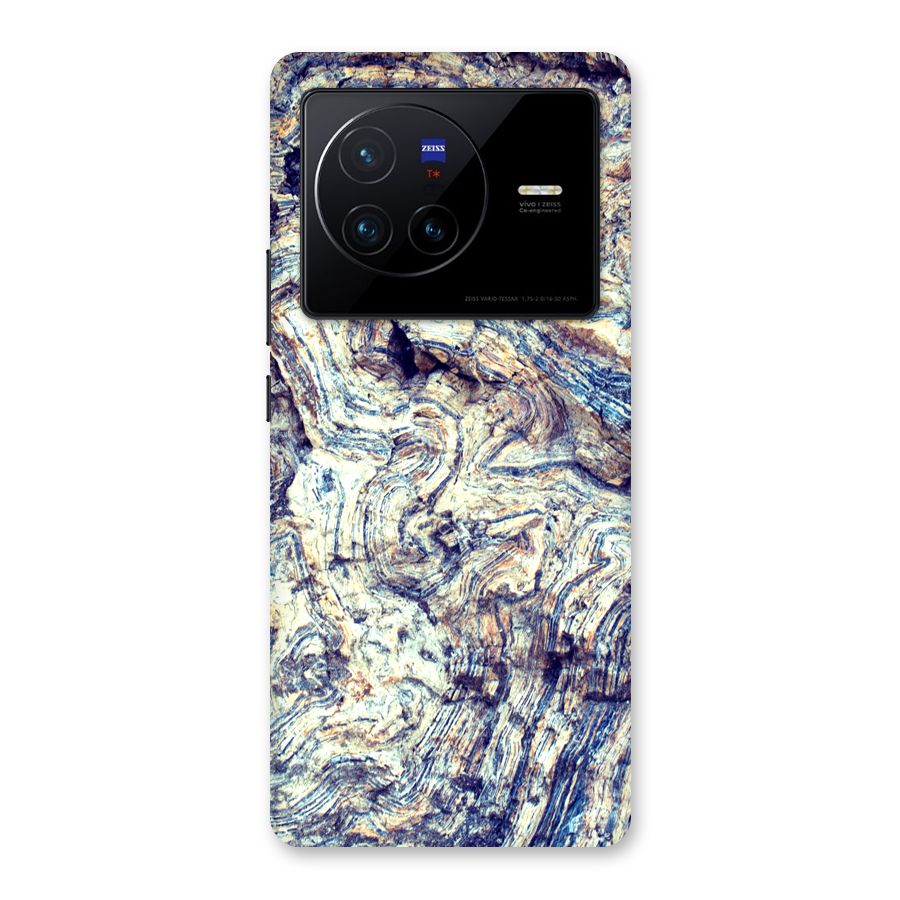 Marble Pattern Back Case for Vivo X80