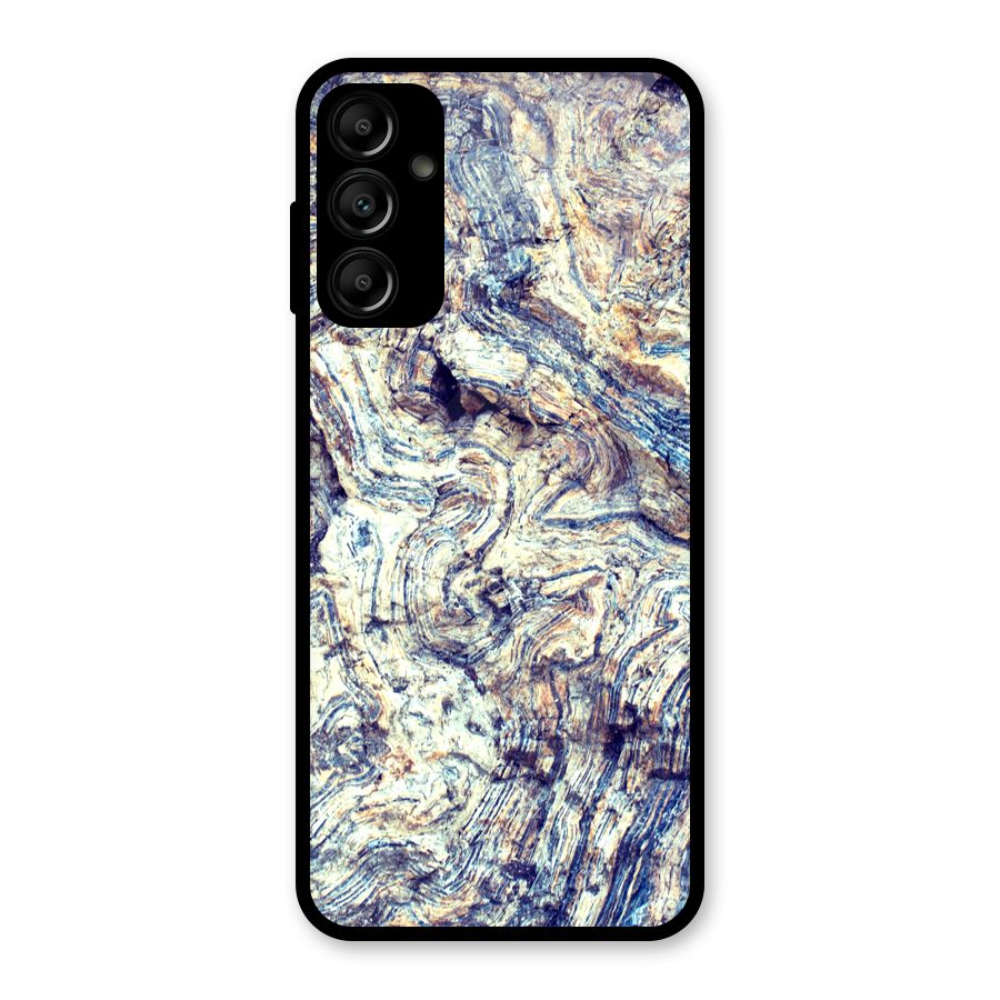 Marble Pattern Glass Back Case for Galaxy A14 5G